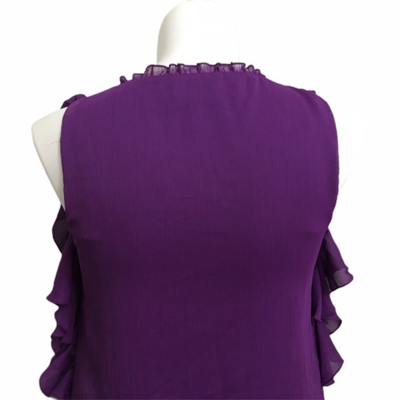 GO International purple mini dress. Sz 11 - Picture 6 of 9